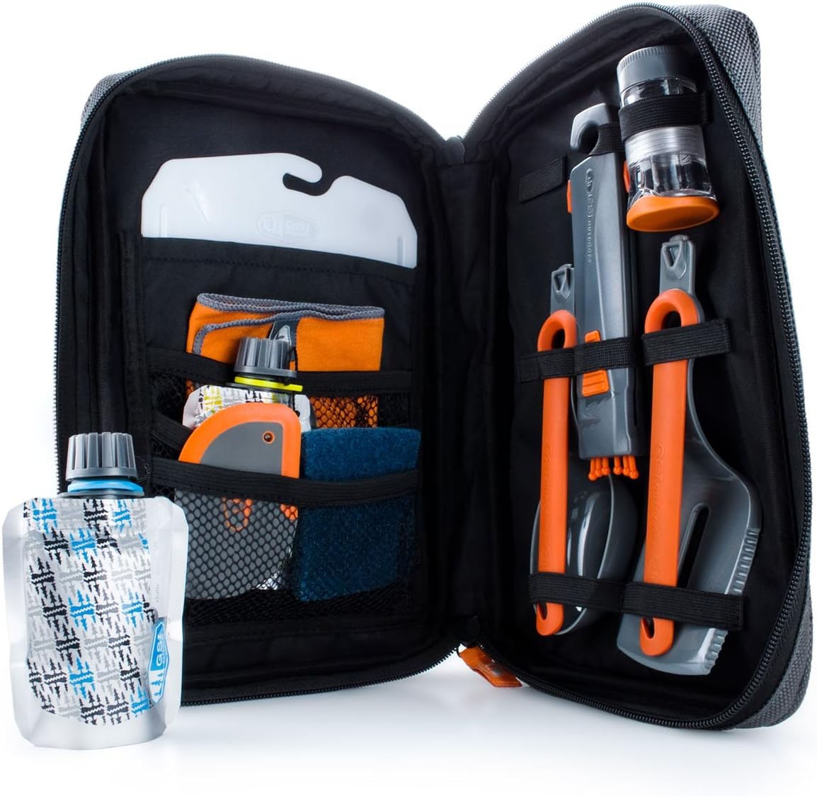 Camping Cooking Essentials - キャンプシェフツールセット 11点入り グルメキッチンセット 必須調理器具付き