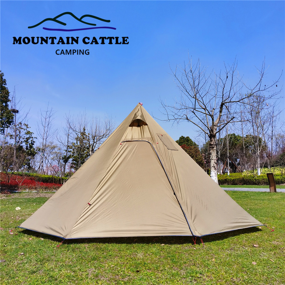 Camping Cooking Tent - ストーブジャック付きの冬用ピラミッドテント,超軽量テント,アウトドアキャンプ,バックパッキング,2〜3人用,400,2.2