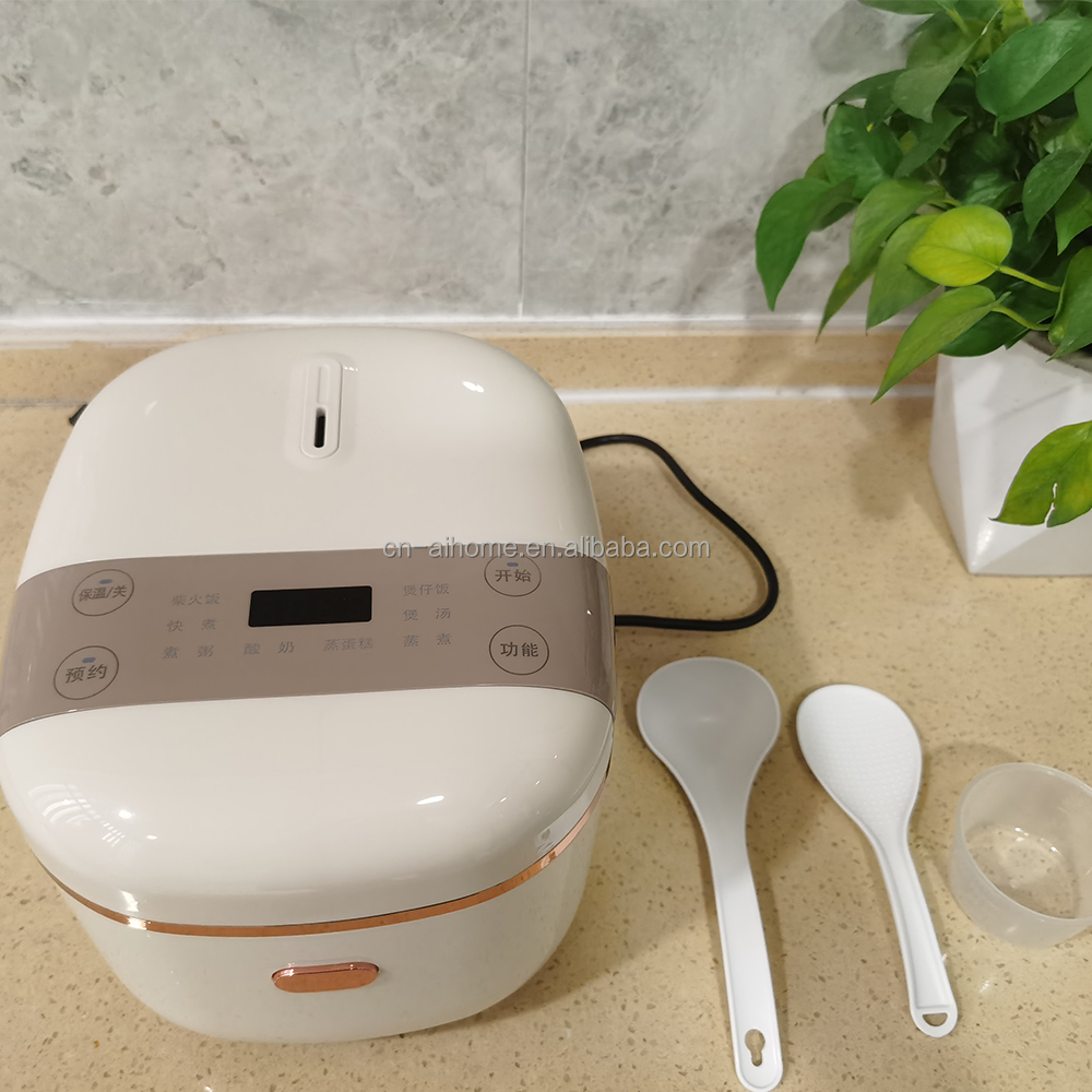 Japanese Camping Cooking - ポータブル日本式多機能1L小型調理器ミニIH炊飯器ステンレス内釜付きキャンプ用