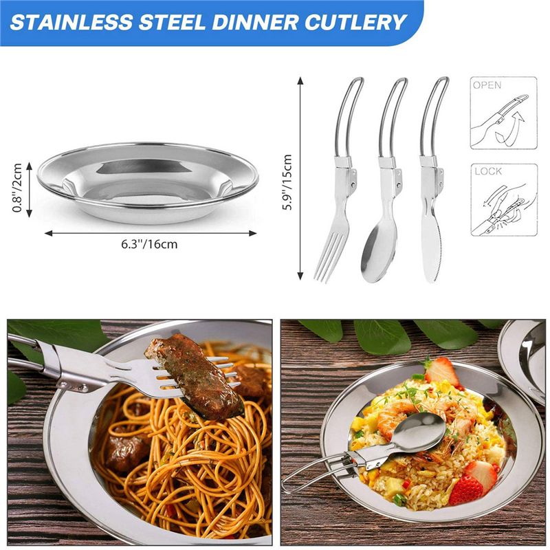 【購入者向け】キャンプ調理器具 ポータブル鍋 フライパン カ - Camping Outdoor Cooking Equipment のレビューと価格