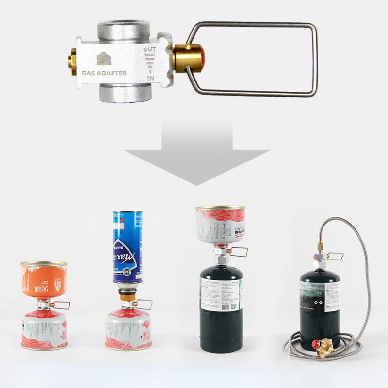 屋外キャンプ用ガス詰め替えアダプター,ブタン,双方向充電器, - Camping Cooking Fuel のレビューと価格
