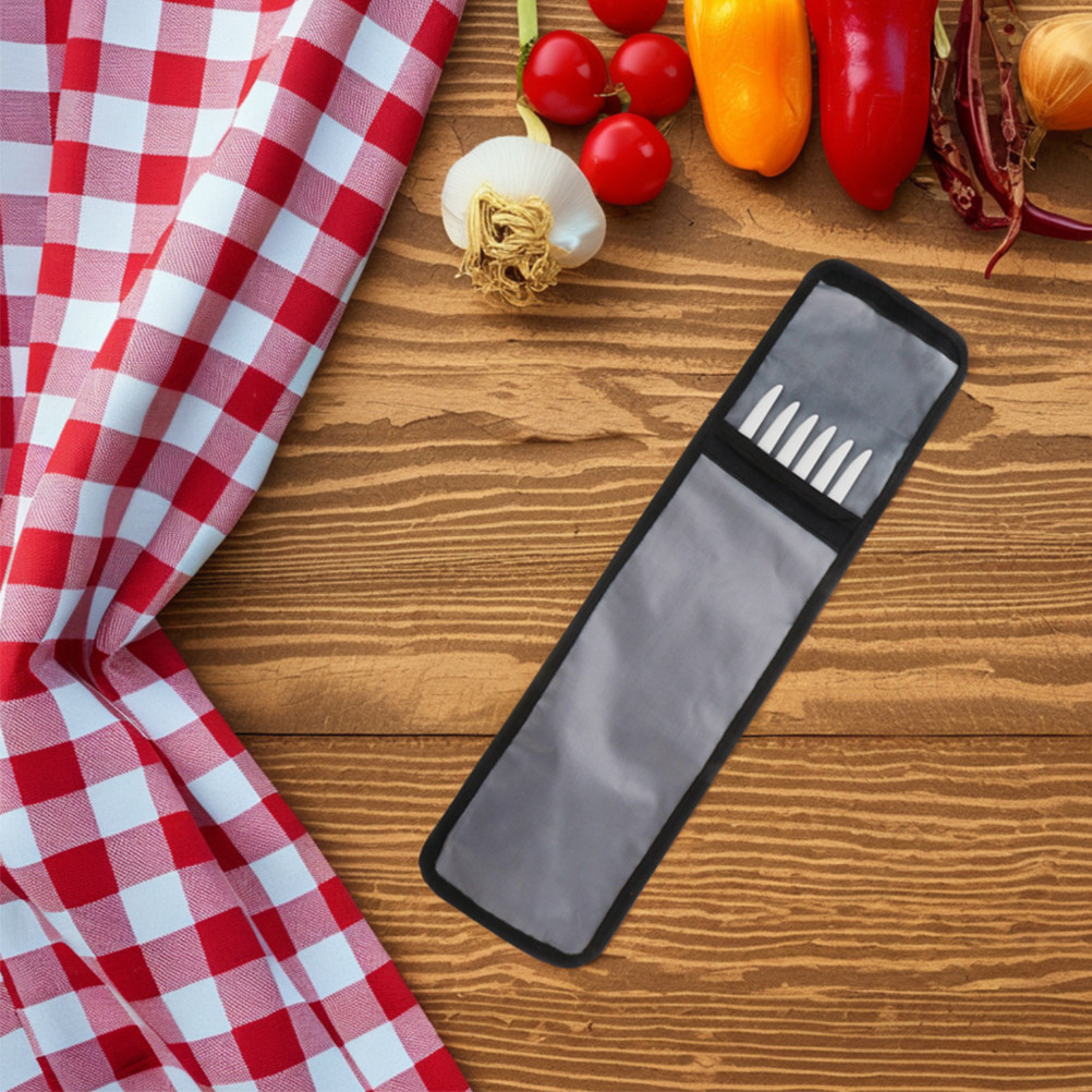 181インチの厚手オックスフォード生地製、バーベキュー串収納 - Camping Cooking Utensils Storage のレビューと価格