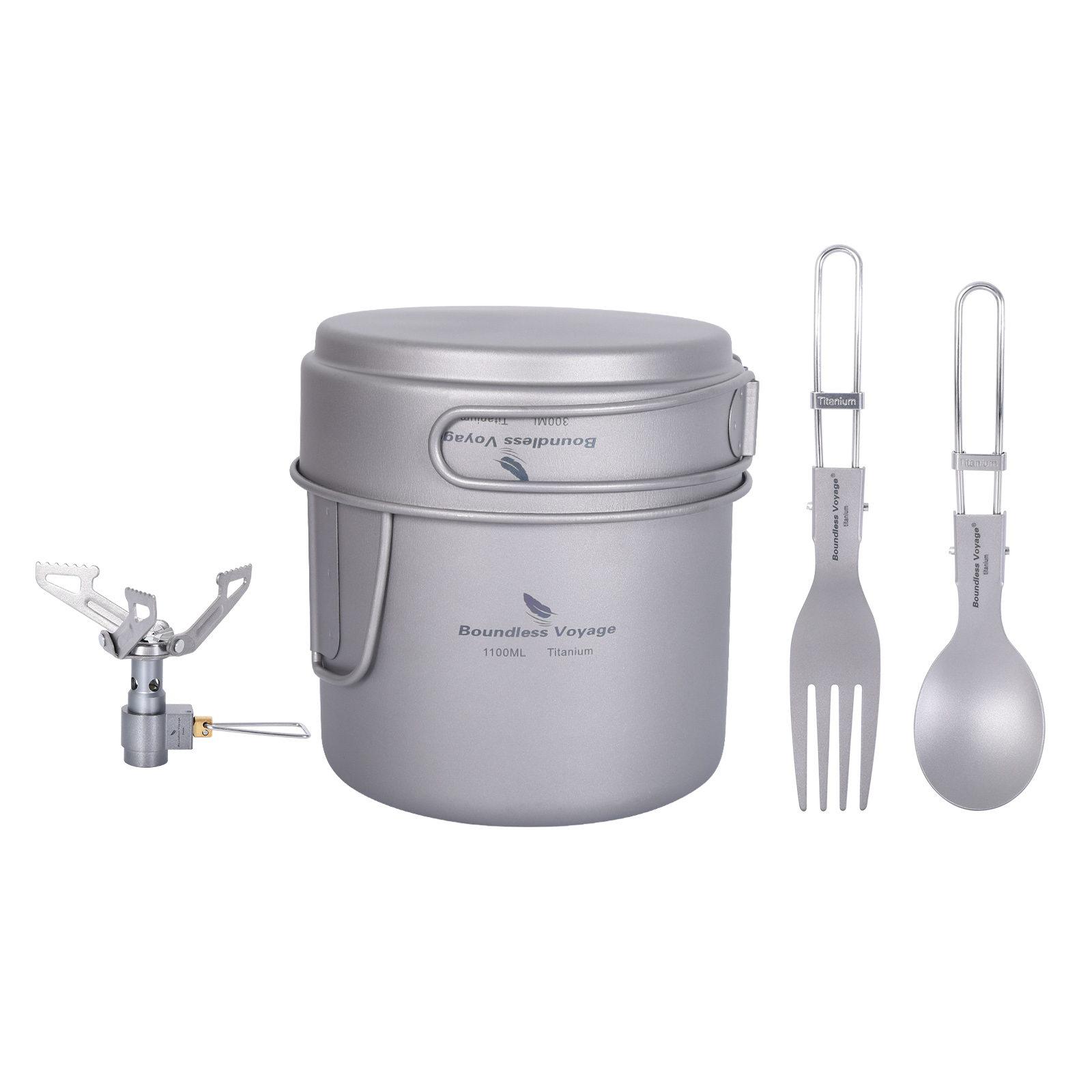 キャンプ用チタンカップパンセット,屋外調理用ポット,焦げ付き - Camping Cooking Cupboard のレビューと価格