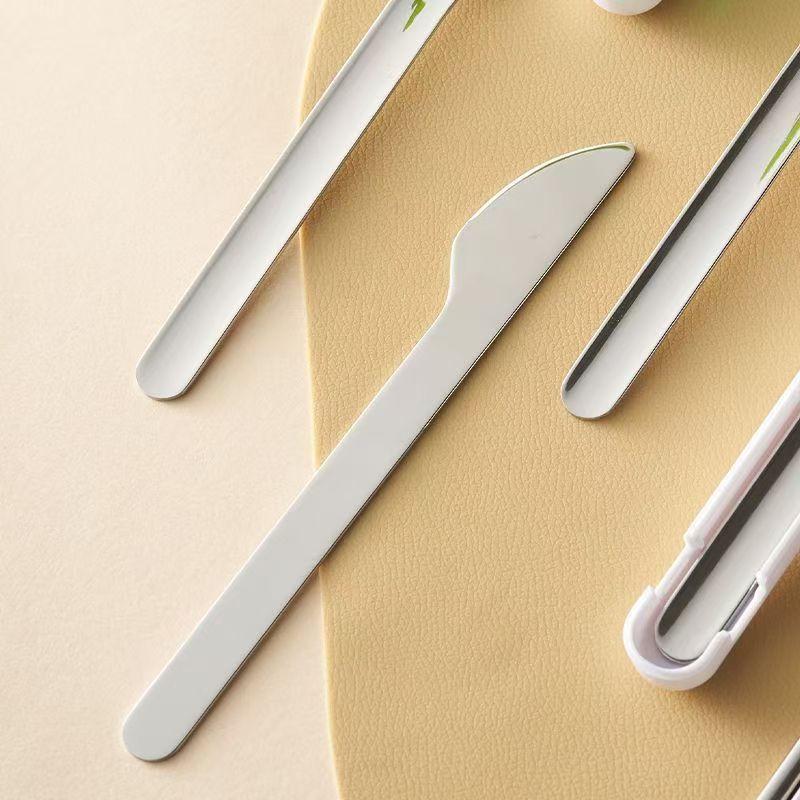 ポータブルカトラリーセット 収納ボックス付き キャンプ 旅行 - Camping Cooking Knives のレビューと価格
