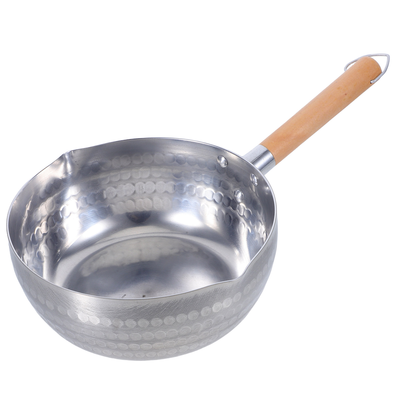 日本の厚手アルミニウム製、底が平らなフライパン。木製の取っ手 - Japanese Camping Cooking のレビューと価格