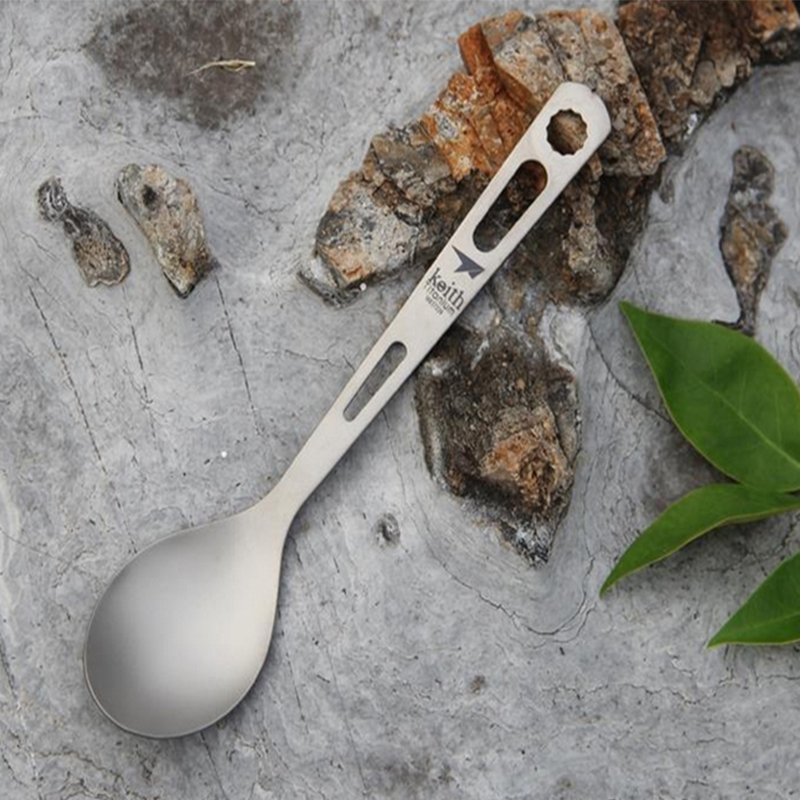 Keith-Bag、チタンカトラリー、ナイフ、フォーク、スプ - Camping Cooking Unit のレビューと価格