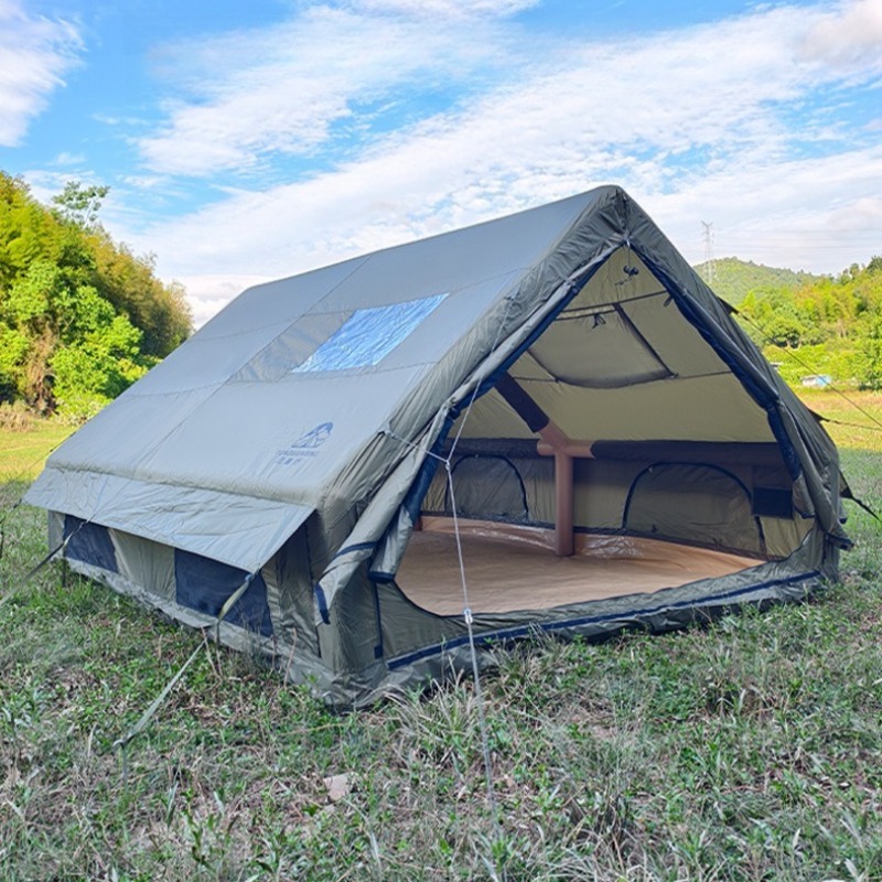 家族向け広々キャンプテント アウトドア 厚手 防水 夜泊用  - Camping Cooking Tent のレビューと価格