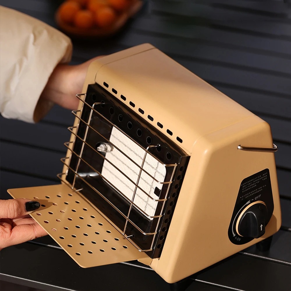 ポータブル1.5KWガスストーブヒーター 2 in 1 バー - Camping Cooking Tent のレビューと価格