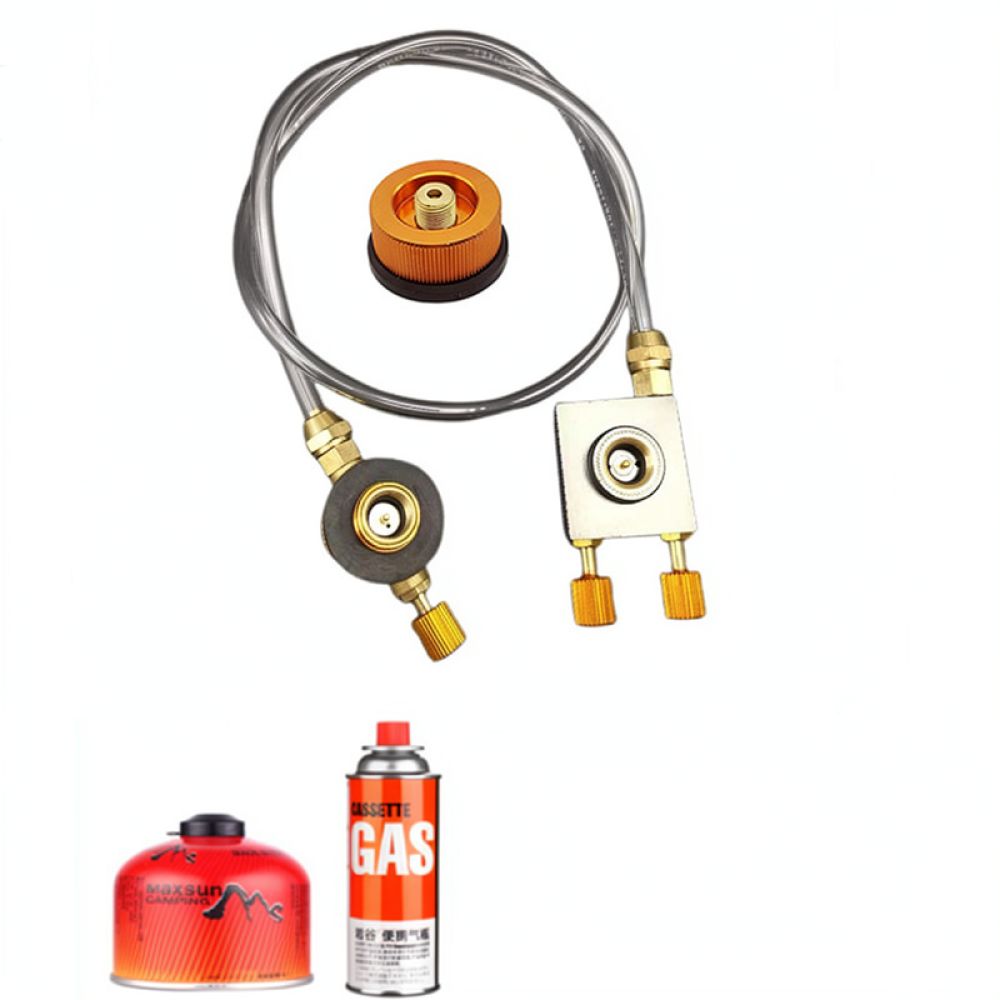 屋外用キャンプストーブ用ガス充填コネクターバルブアダプター。 - Camping Cooking Gas Stove Portable Tool のレビューと価格