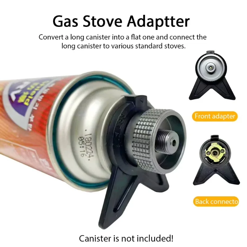 ブタンキャニスターアダプター屋外キャンプガスストーブコンバー - Camping Cooking Fuel のレビューと価格