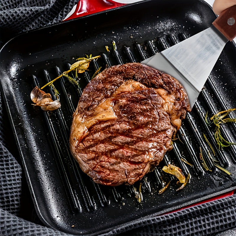 1Pc ステンレス鋼フライパン用スパチュラパンケーキターナー - Camping Cooking Essentials のレビューと価格