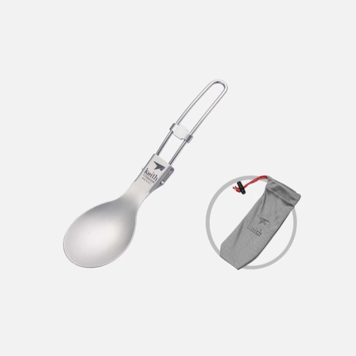 キースチタン食器スプーンポータブル健康軽量屋外ピクニックハイ - Camping Cooking Tray のレビューと価格