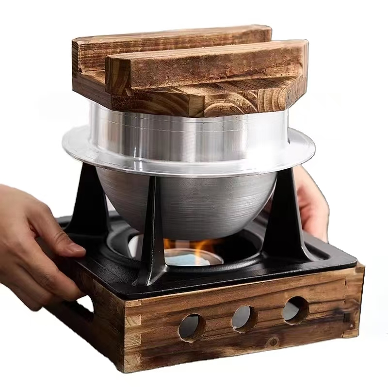 和風ウーロンポットアルコールストーブ炊飯鍋キャンプアウトドア - Japanese Camping Cooking のレビューと価格