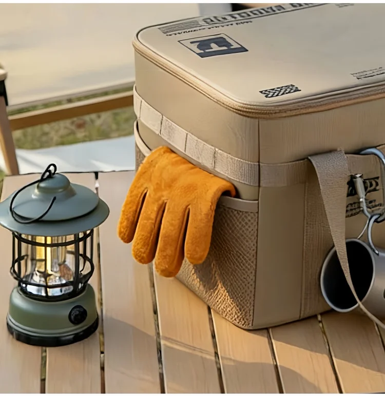 30L大容量キャンプ用調理器具収納バッグ 防水アウトドアキャ - Camping Cooking Cupboard のレビューと価格
