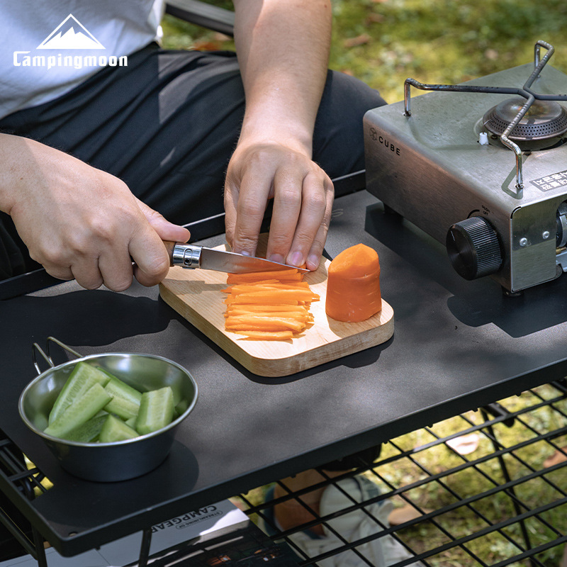 Campingmoon-両面屋外まな板、ミニフルーツ、キャン - Camping Cooking Tray のレビューと価格
