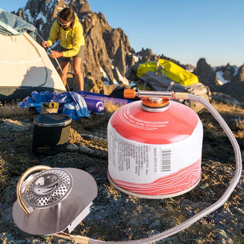 ステンレス鋼のポータブル屋外キャンプガスストーブ,アルパイン - Camping Cooking Fuel のレビューと価格