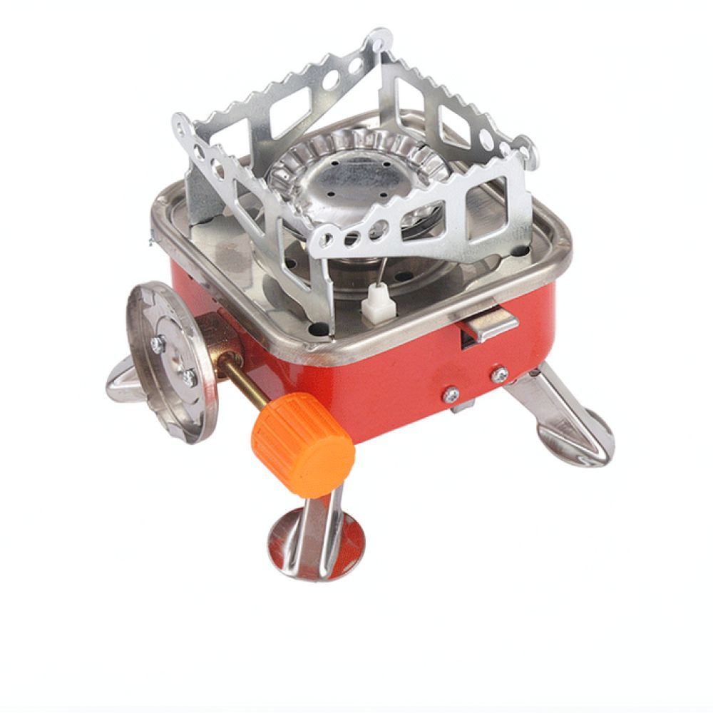 小型の折りたたみ式アウトドアストーブ。持ち運び可能なキャンプ - Camping Cooking Gas Stove Portable Tool のレビューと価格