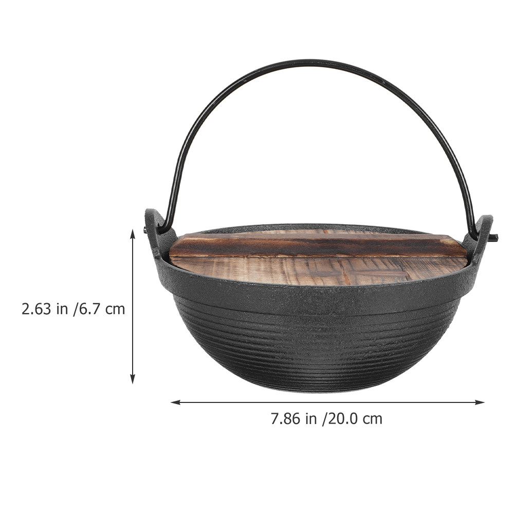 和風アイアン調理鍋、吊り下げ式、耐熱性、煮込み鍋、アウトドア - Japanese Camping Cooking のレビューと価格