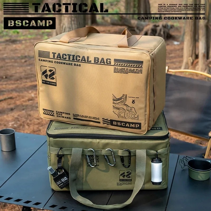 30L/42L/56L大容量折りたたみ式断熱防水戦術収納バッ - Camping Outdoor Cooking Equipment のレビューと価格