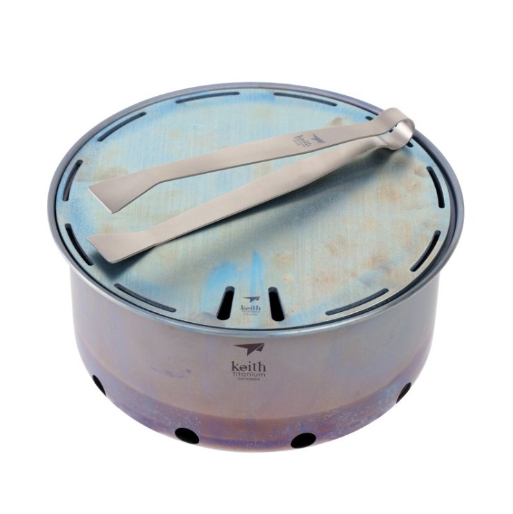 屋外用チタン製ポータブルフラットトップ韓国式BBQグリルテー - Camping Cooking Flat Top のレビューと価格