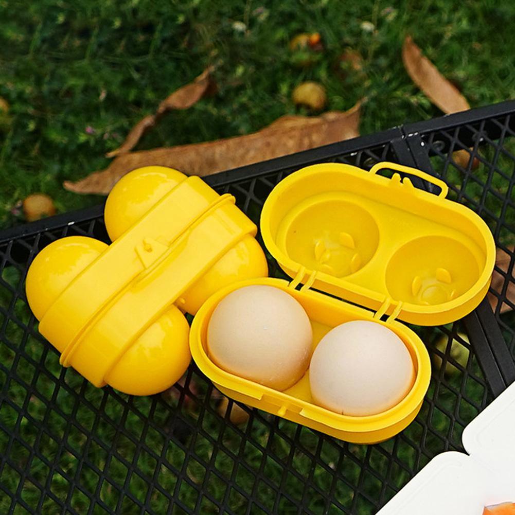卵を保管するためのポータブルプラスチックエッグホルダー,ピク - Camping Cooking Utensil Holder のレビューと価格