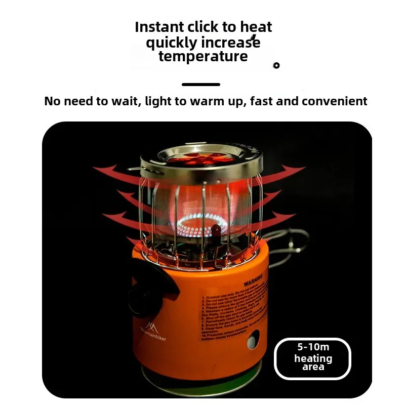 MOUNTAINHIKER ポータブル 2000W ガスヒー - Camping Cooking Tent のレビューと価格