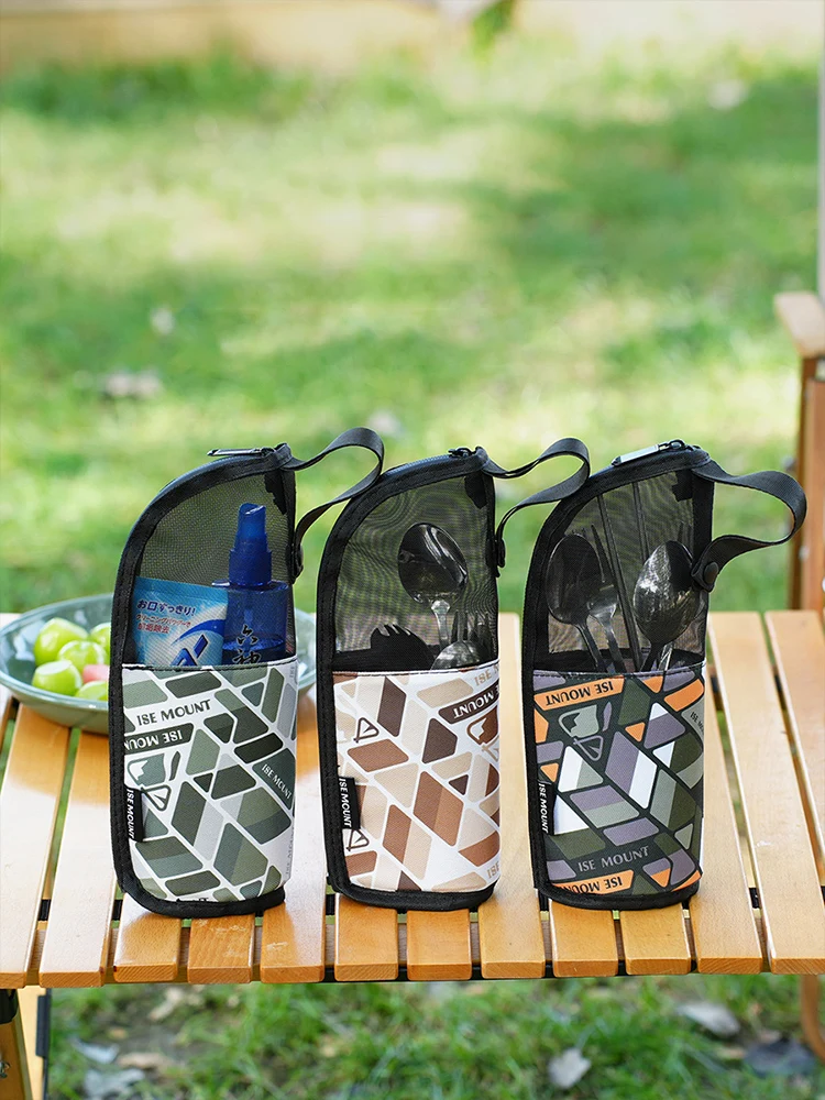 キャンプ調理器具収納袋防水キャンプ食器オーガナイザーポータブ - Camping Outdoor Cooking Equipment のレビューと価格