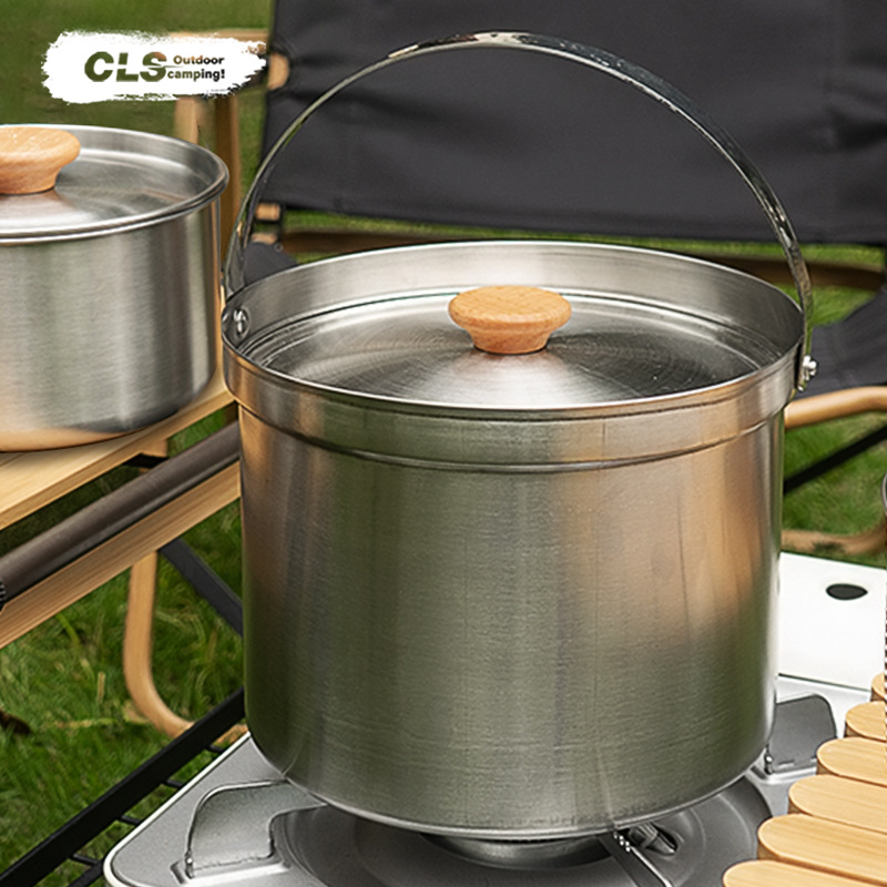 CLS&NOBANA 最新 アウトドア キャンプ ステンレス - Camping Cooking Set For 4 のレビューと価格