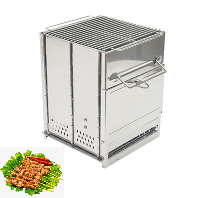 ウッドストーブ アウトドア キャンプ用品 分解可能なポータブ - Camping Outdoor Cooking Equipment のレビューと価格