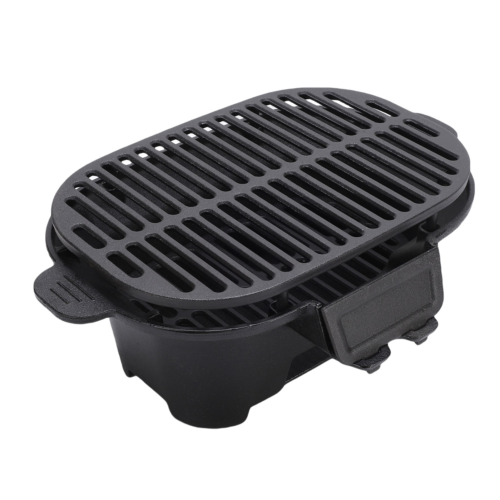 火鉢グリル 屋外用 小型 ポータブル 炭火焼きグリル 鋳鉄製 - Japanese Camping Cooking のレビューと価格
