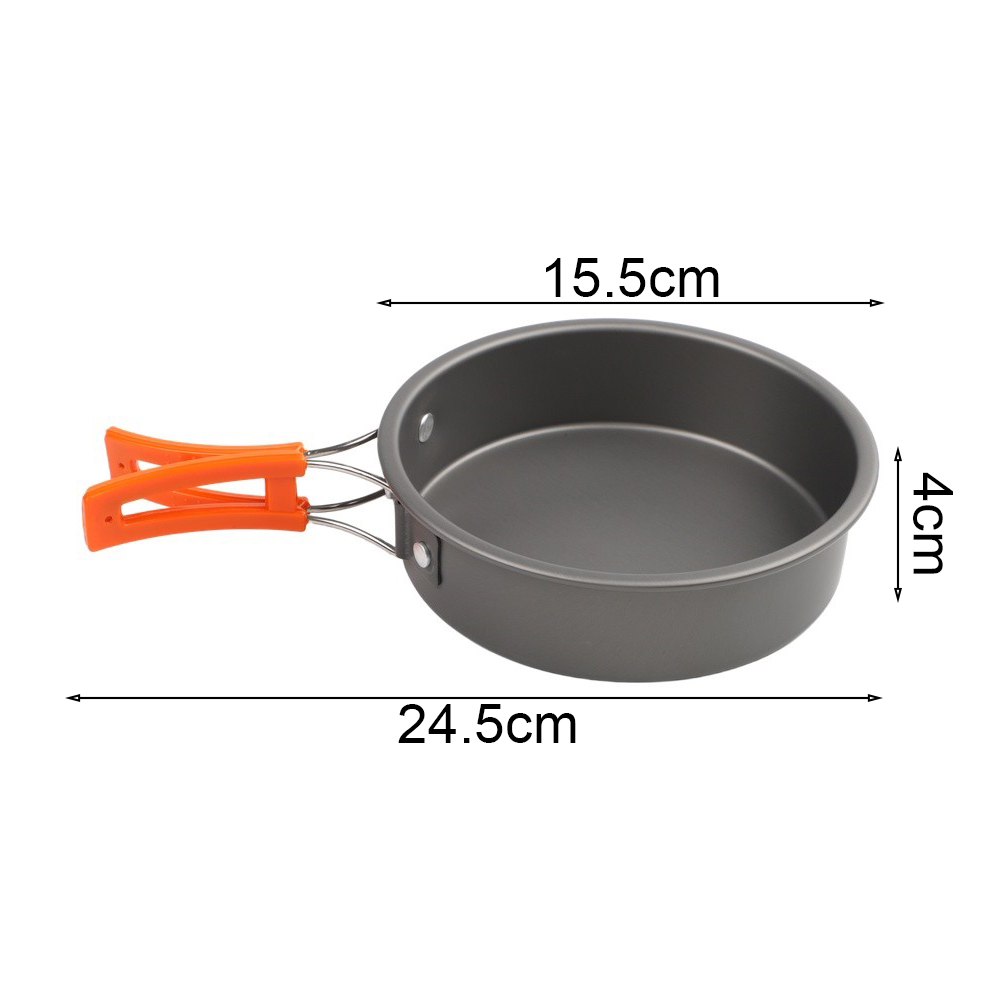 1個入りフライパン アルミナ製 素早く熱を伝導 2-3人用  - Camping Cooking Cupboard のレビューと価格