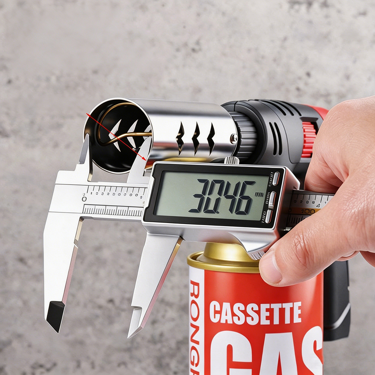 延長型ブタンガストーチ、ロングチューブガスブロートーチ、アウ - Camping Cooking Gadgets のレビューと価格