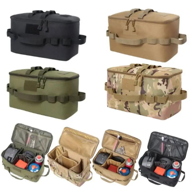 戦術的なキャンプ用収納バッグ、グラウンドネイルツールバッグ、 - Camping Outdoor Cooking Equipment のレビューと価格