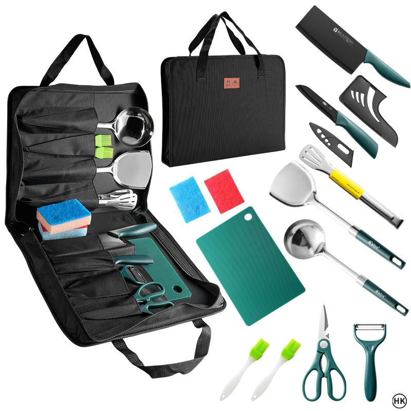 13PCS キャンプクッキングセット、キャンプ必需品、キャン - Camping Cooking Essentials のレビューと価格