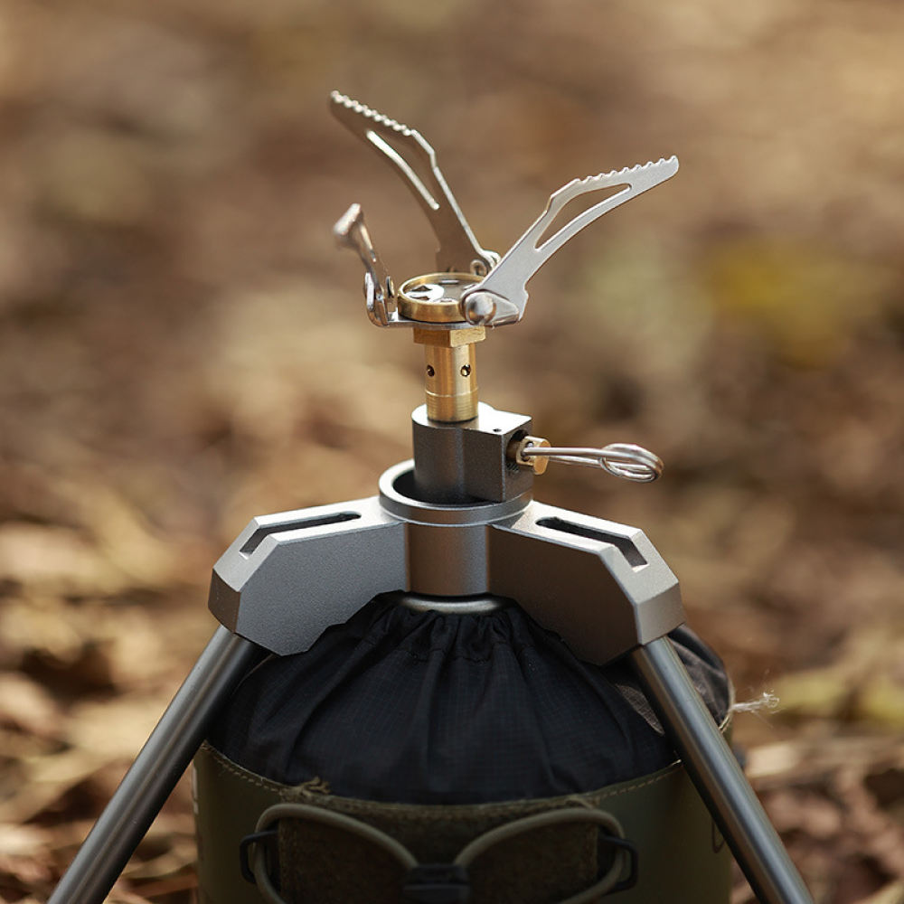 ハイキング、登山、キャンプ用の小型ポータブル折りたたみ式ガス - Camping Cooking Gas Stove Portable Tool のレビューと価格