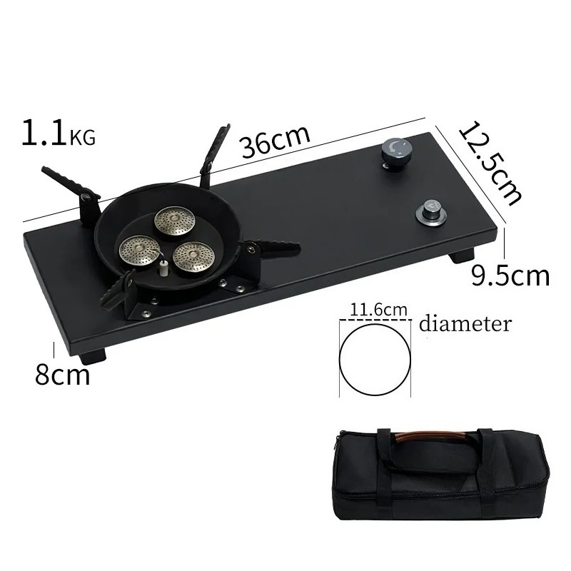 ガスコンロ 0.5ユニット ガスコンロ 強火 ガスバーナー  - Camping Cooking Unit のレビューと価格