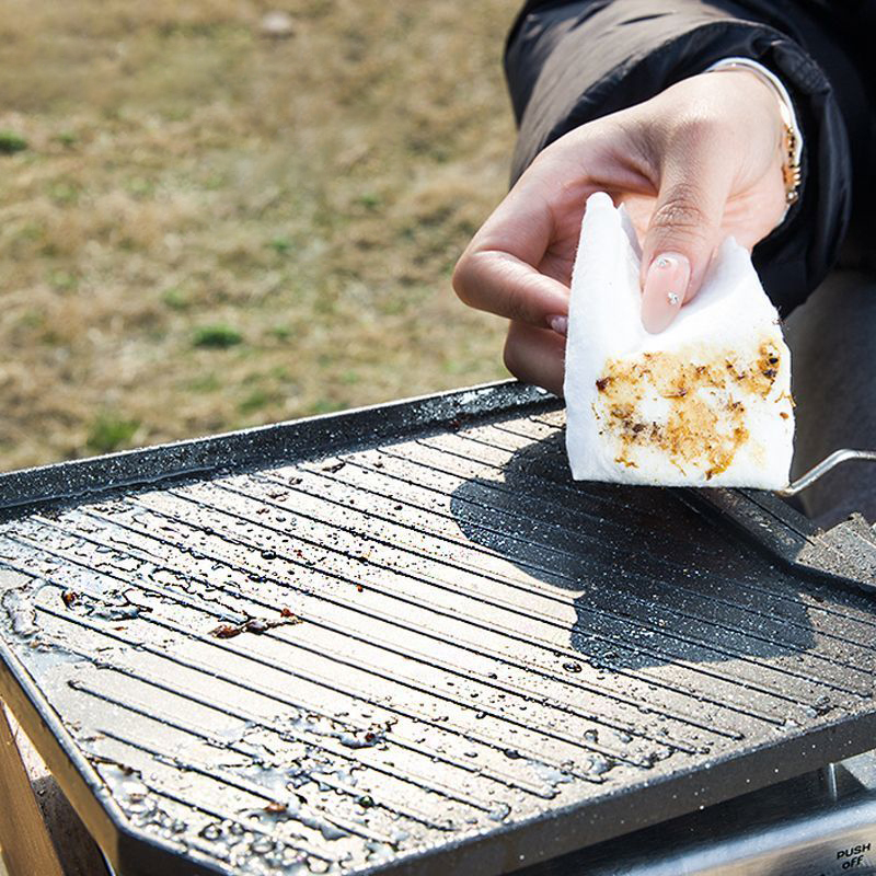 アウトドアキャンプバーベキューパン家庭用ノンスティックフライ - Camping Cooking Cupboard のレビューと価格