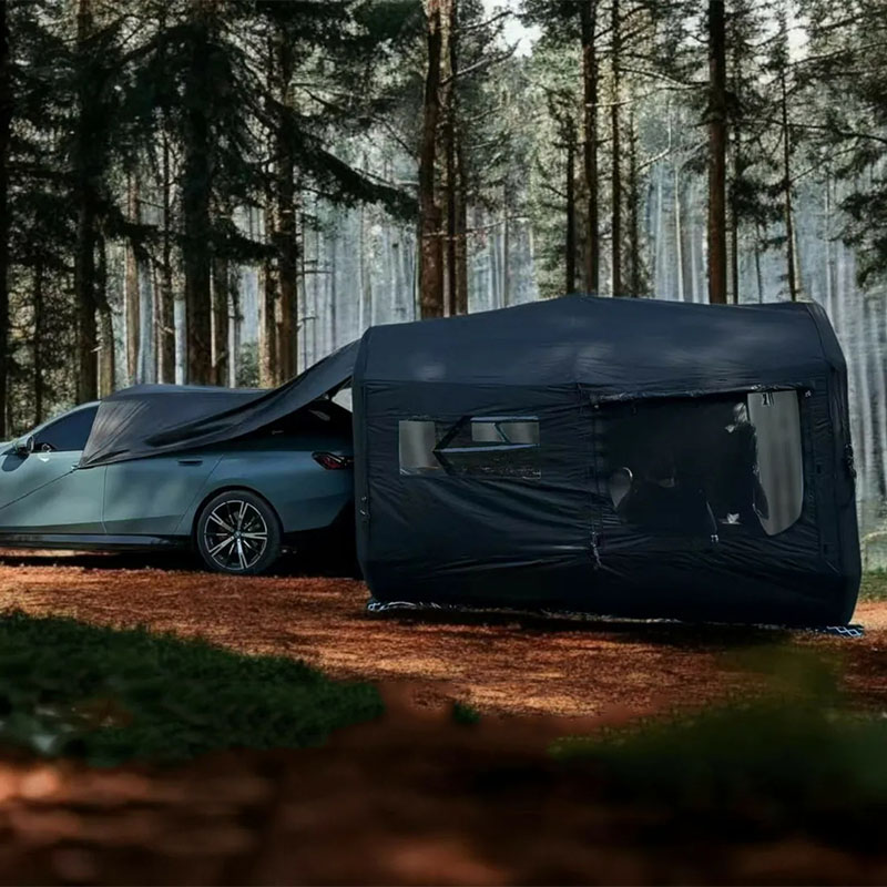 トンネル型エアテント アルミPVCオックスフォード防水キャノ - Camping Cooking Tent のレビューと価格
