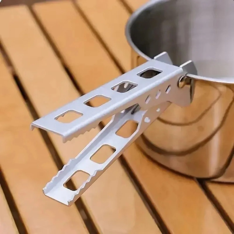 屋外用アルミ製耐熱合金クリップボウルグリッパーホルダー、ポー - Camping Cooking Utensil Holder のレビューと価格