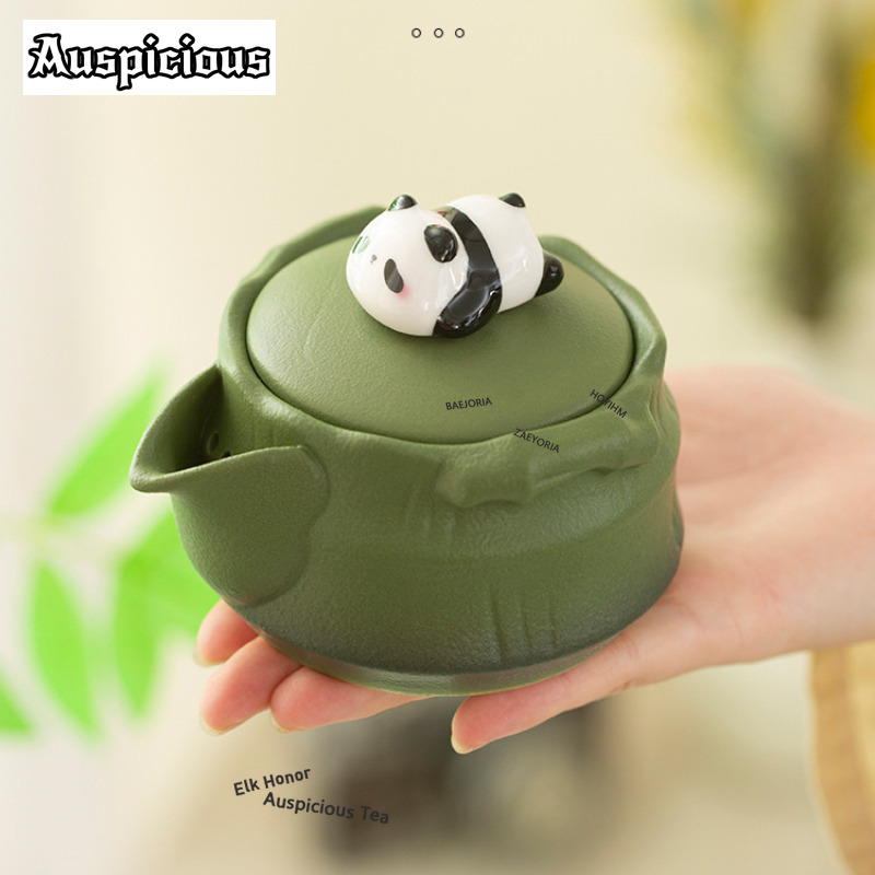 中国ポータブルrabbbit茶セットセラミック1ポット2カッ - Japanese Camping Cooking のレビューと価格