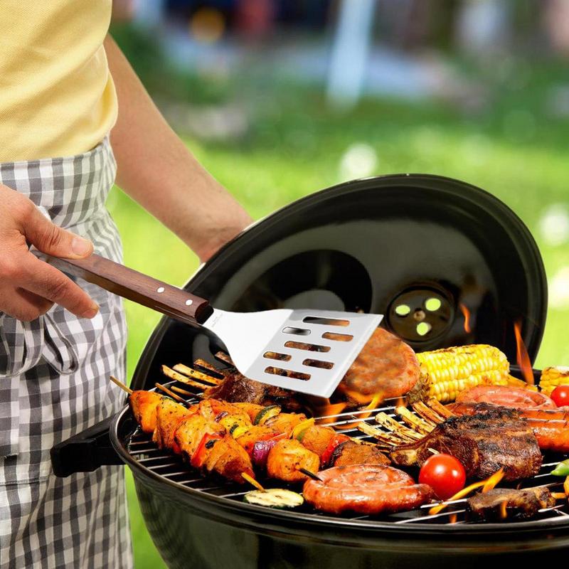 ステンレス製グリル調理器具セット、頑丈なグリルアクセサリーキ - Quechua Camping Cooking Set のレビューと価格