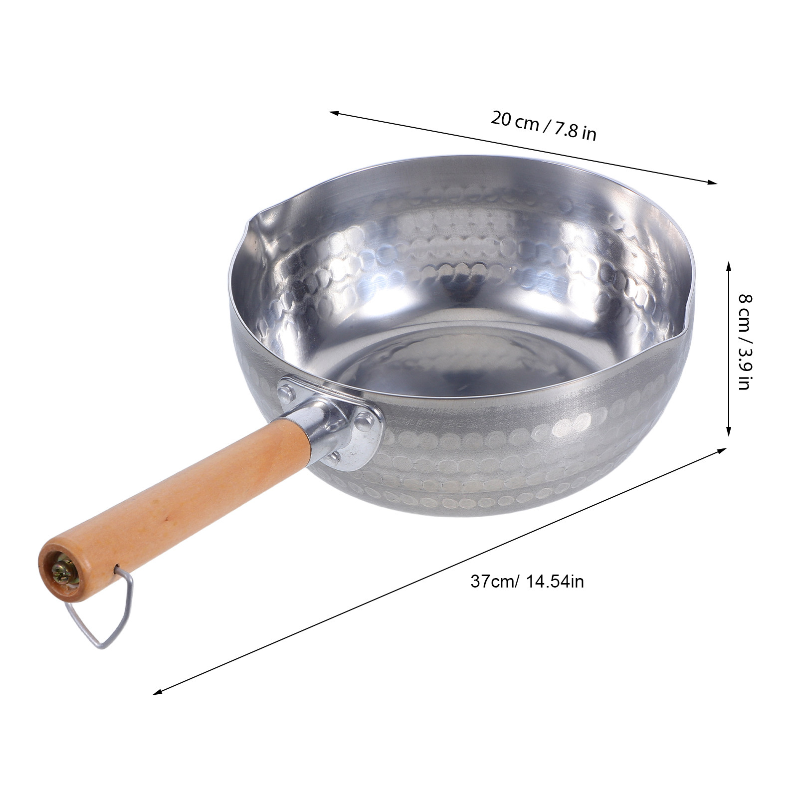 日本の厚手アルミニウム製、底が平らなフライパン。木製の取っ手 - Japanese Camping Cooking のレビューと価格