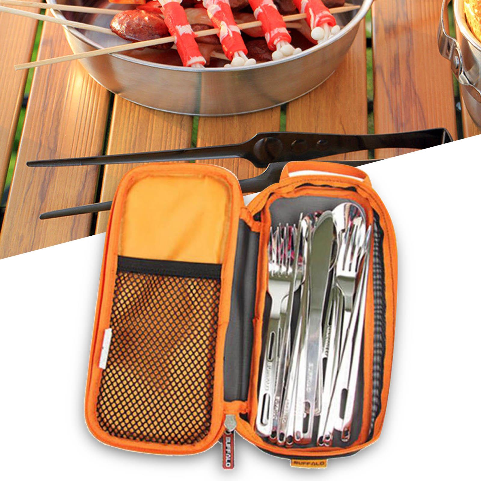 キャンプ シルバーウェア カトラリー オーガナイザー 調理器 - Camping Cooking Utensil Holder のレビューと価格