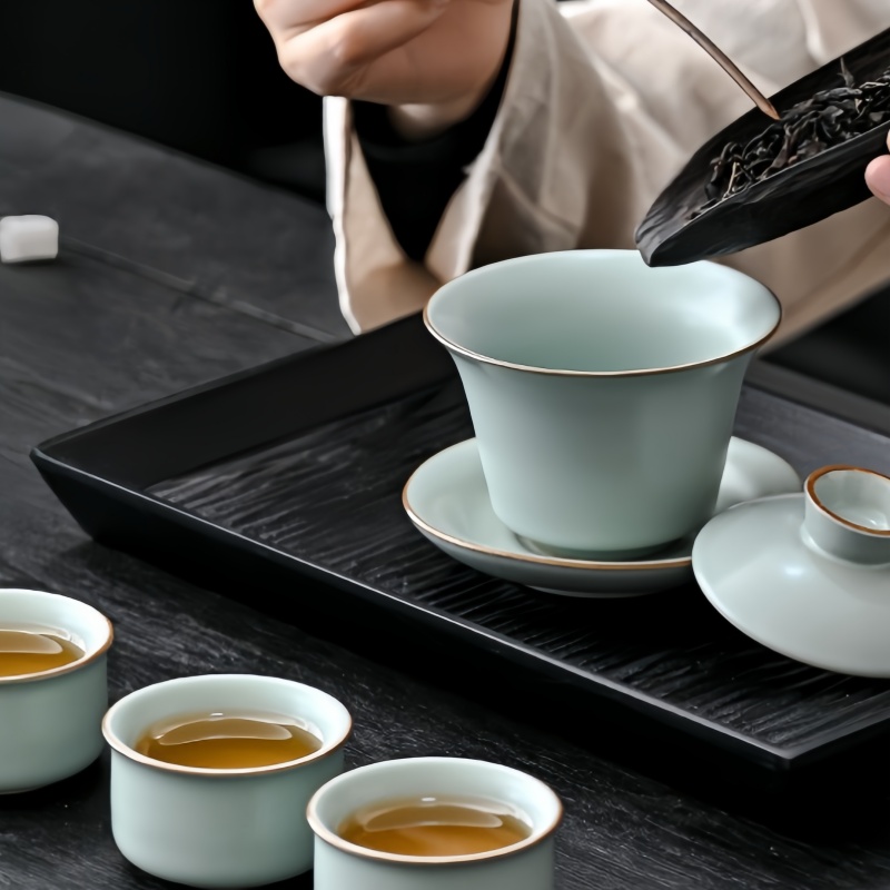 カンフー茶器セット レトロ トラベル ポータブル 瑞窯 ギフ - Japanese Camping Cooking のレビューと価格