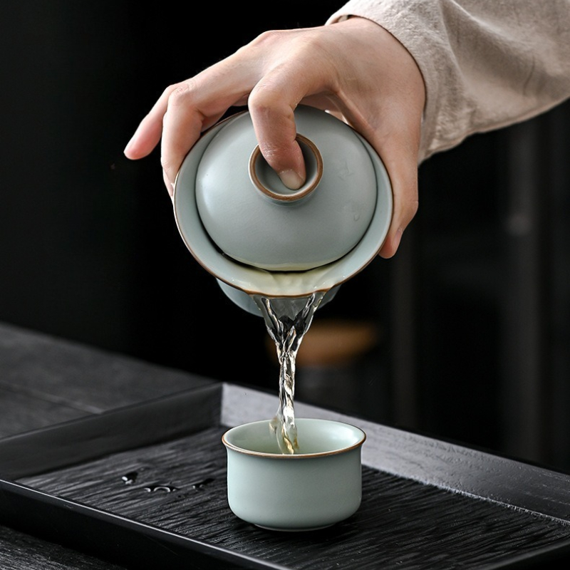 カンフー茶器セット レトロ トラベル ポータブル 瑞窯 ギフ - Japanese Camping Cooking のレビューと価格