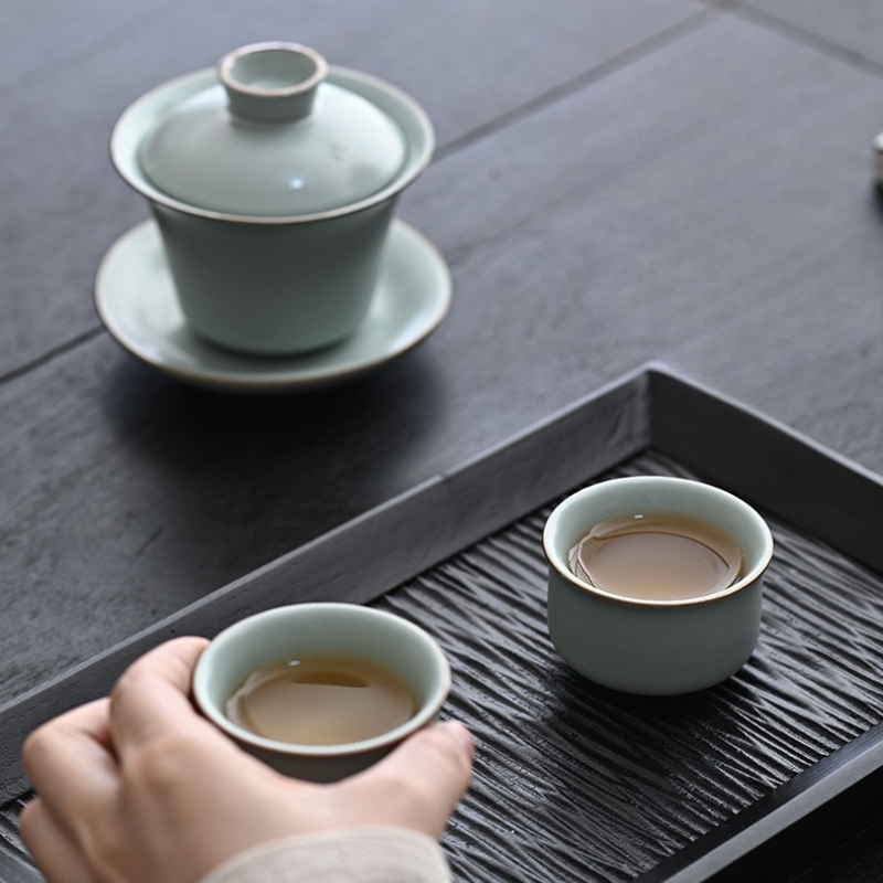 カンフー茶器セット レトロ トラベル ポータブル 瑞窯 ギフ - Japanese Camping Cooking のレビューと価格
